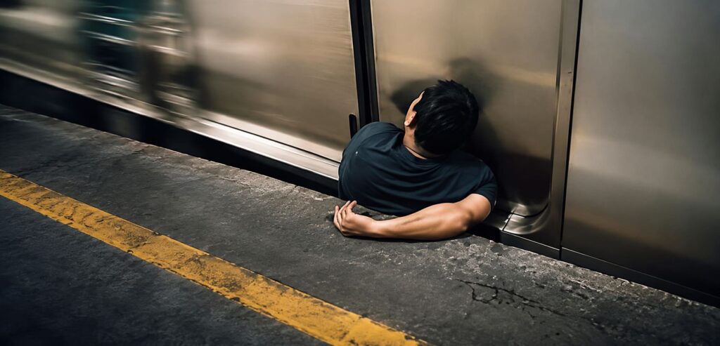 Jovem morre ao tentar embarcar em trem