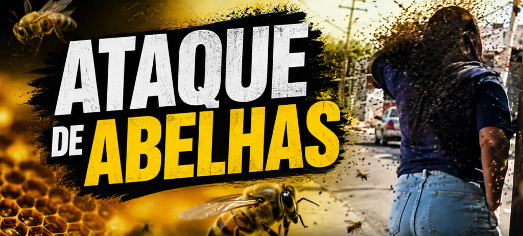 Mulher morre após ataque de abelhas na rua